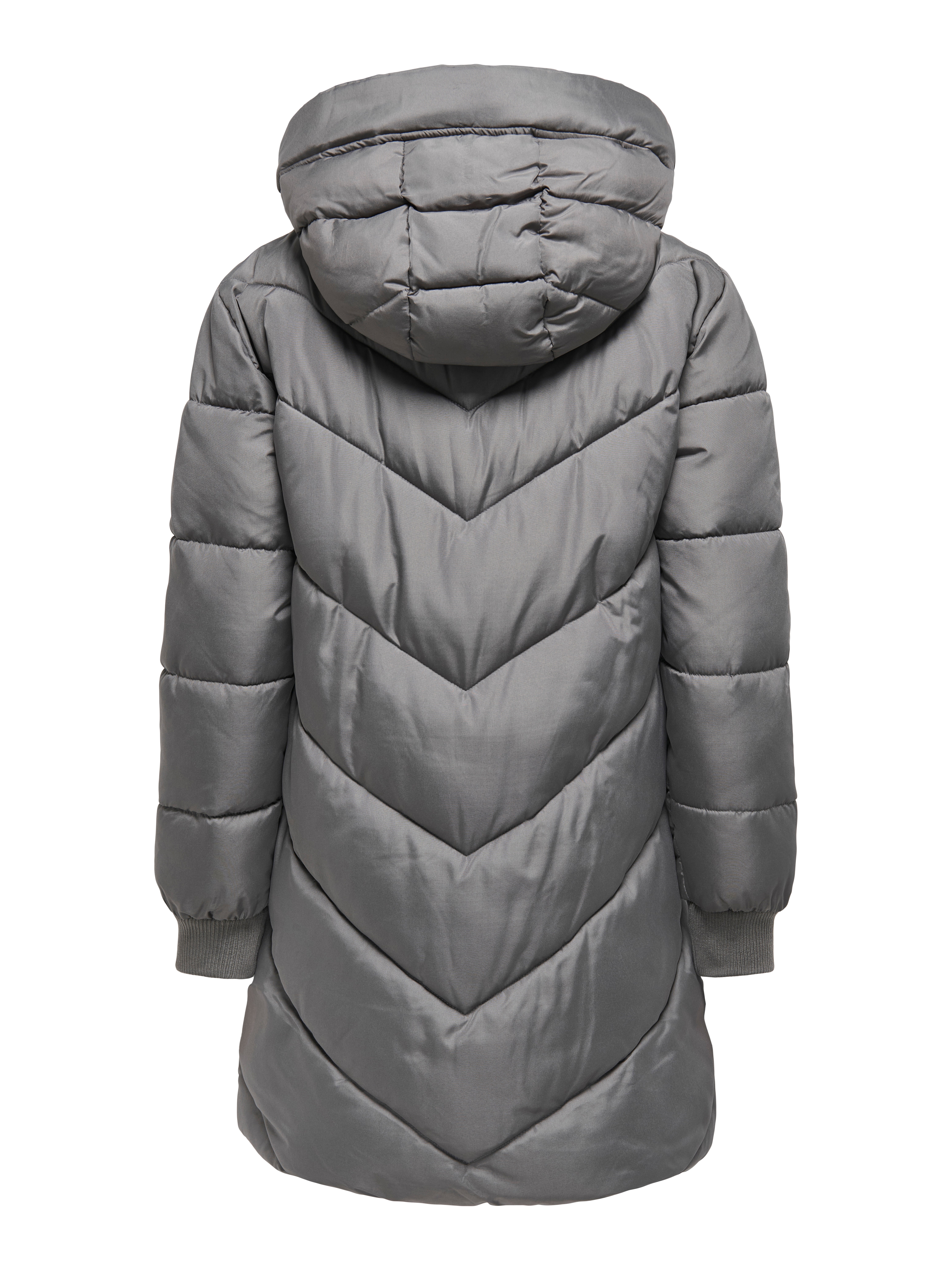 JDYSKYLAR Langer Parka Steel Gray