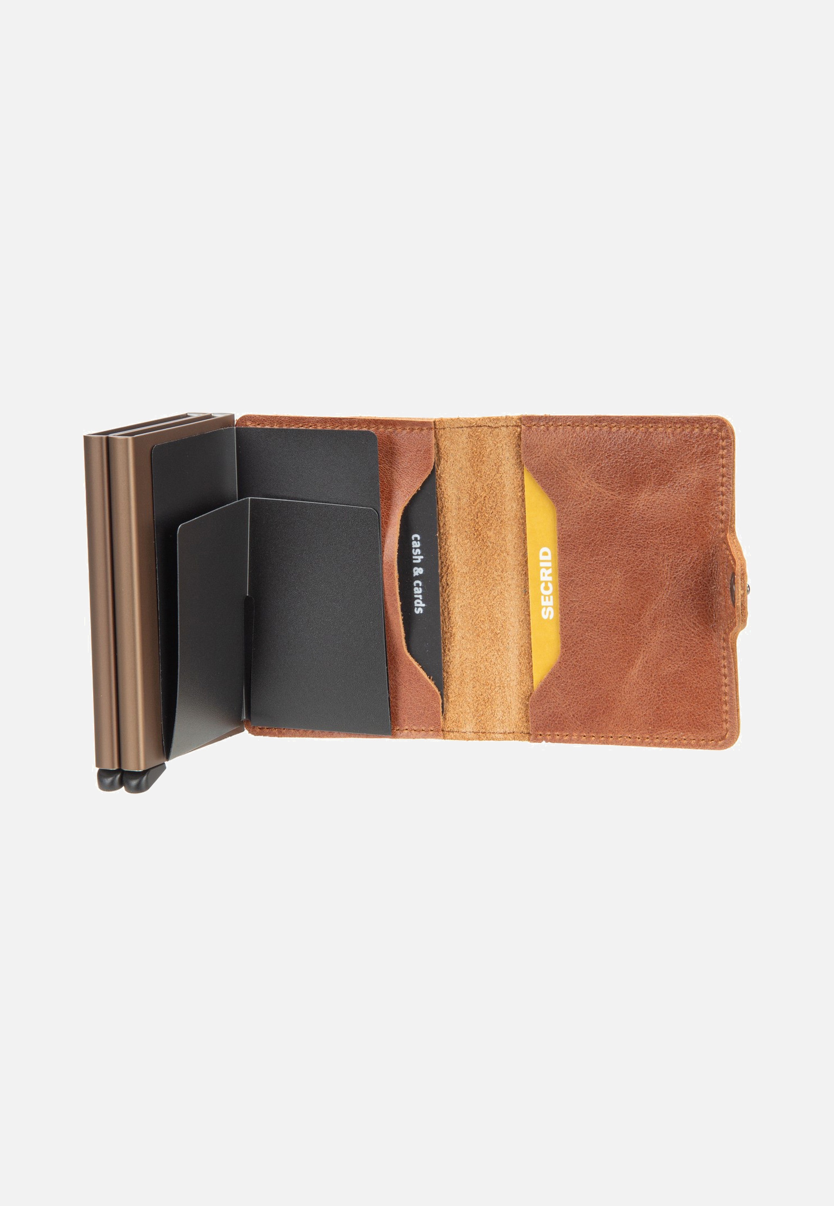 Twinwallet Vintage Cognac-Brown - Portemonnaie