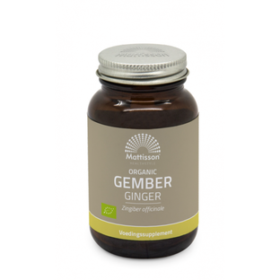 Mattisson HealthStyle Gember Capsules 120CP