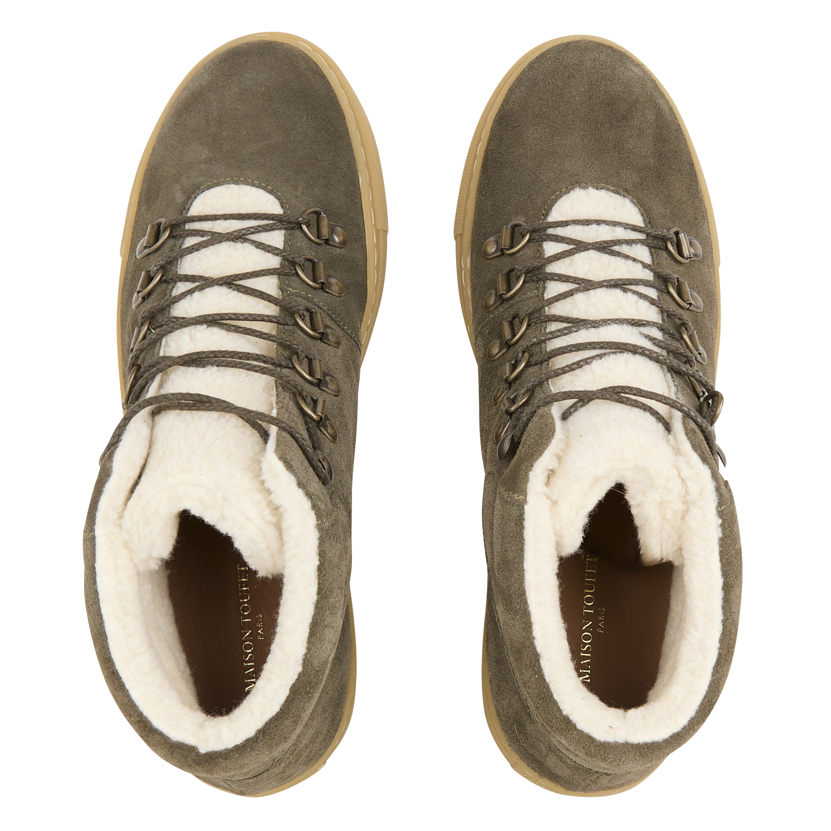 LAYLA - Baskets montantes en cuir | Multicolore