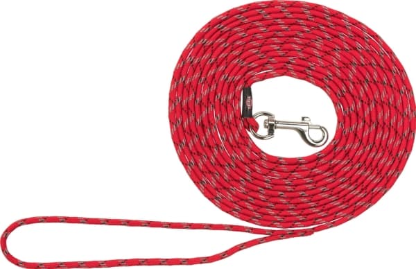 Trixie Junior puppy sporline, 4 m/ø 4 mm, rød