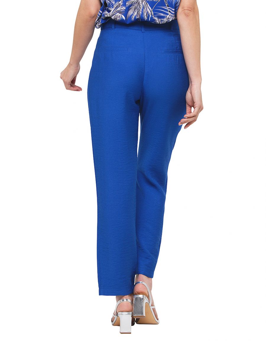 Pantalon chic bleu roi
