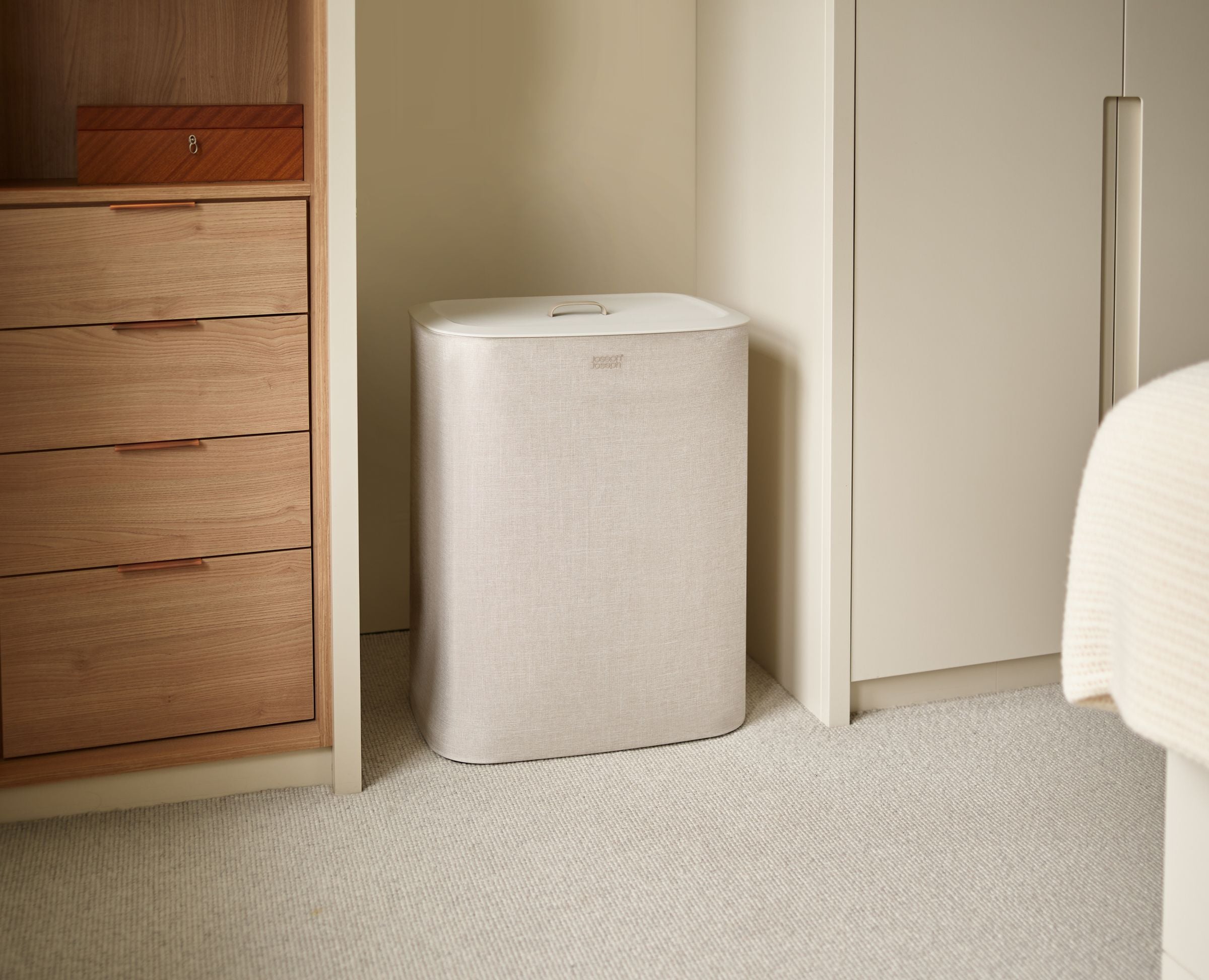 Joseph Joseph Tota Duo Wasmand 90 L - Beige