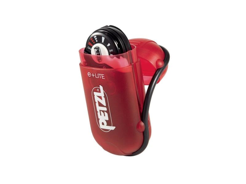 Petzl Stirnlampe e LITE Schwarz Stirnlampe für Notfallsituationen