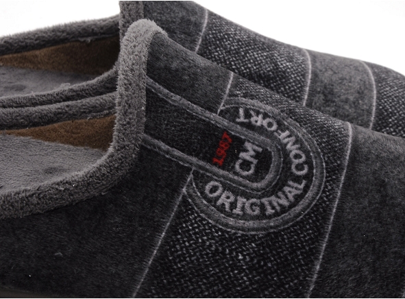 Calzamur cm confort chaussons homme 20575 gris