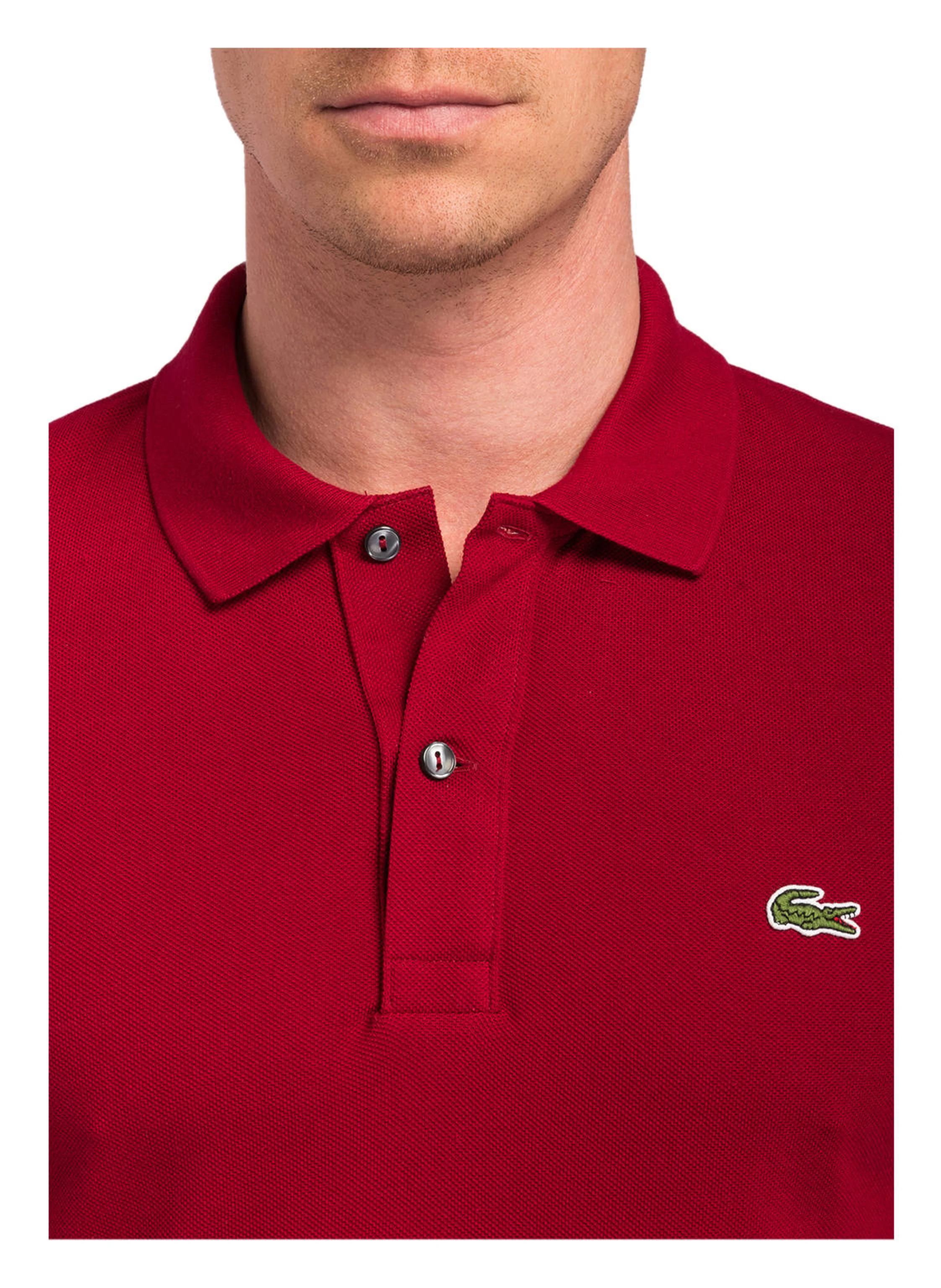 LACOSTE Piqué-Poloshirt Slim Fit