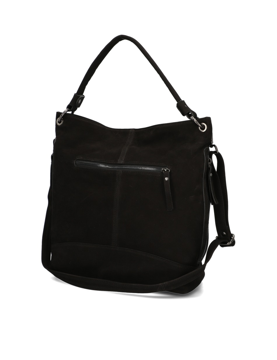 Glattleder Hobo Bag