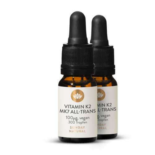 Sunday Natural Products  VITAMIN K2 TROPFEN 100µgMK7all-transVEGAN