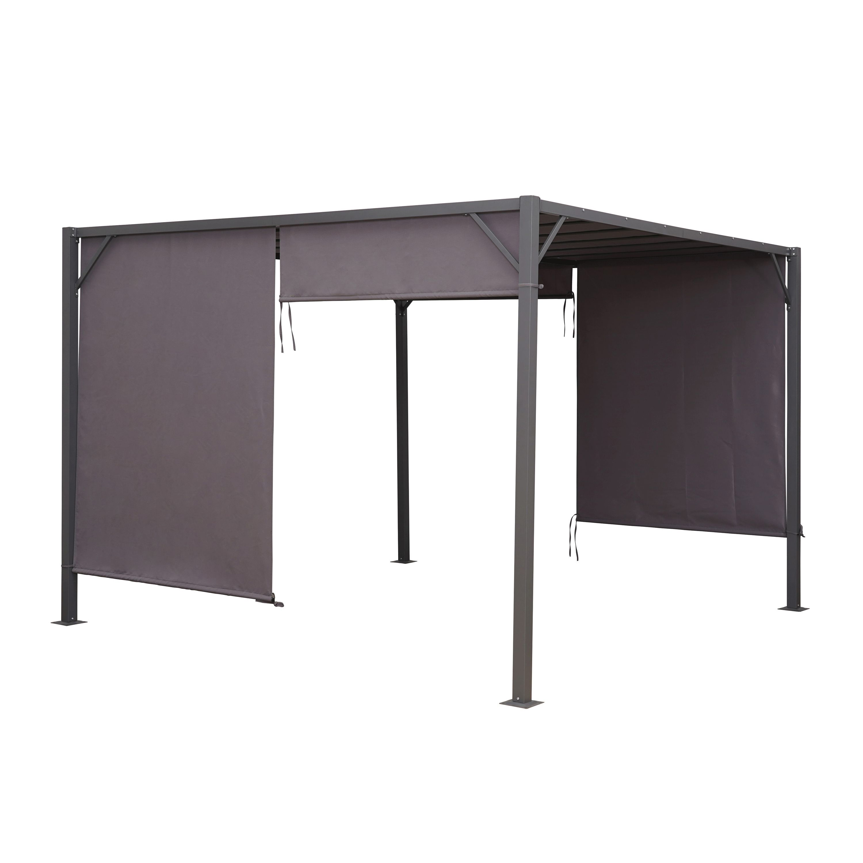 Pergola SALVA 2.9 x 2.9 m anthrazit
