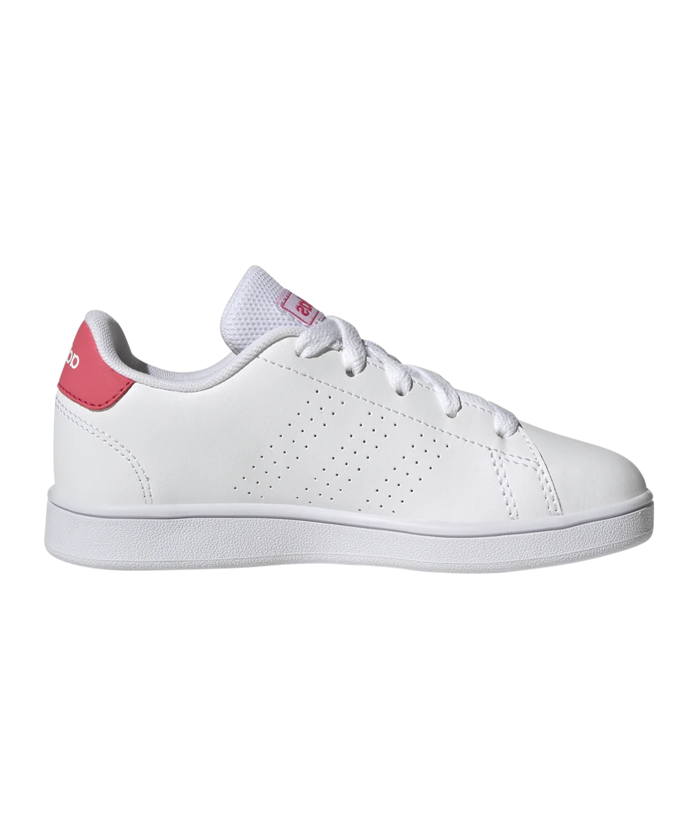 adidas Advantage Kids Weiss Pink