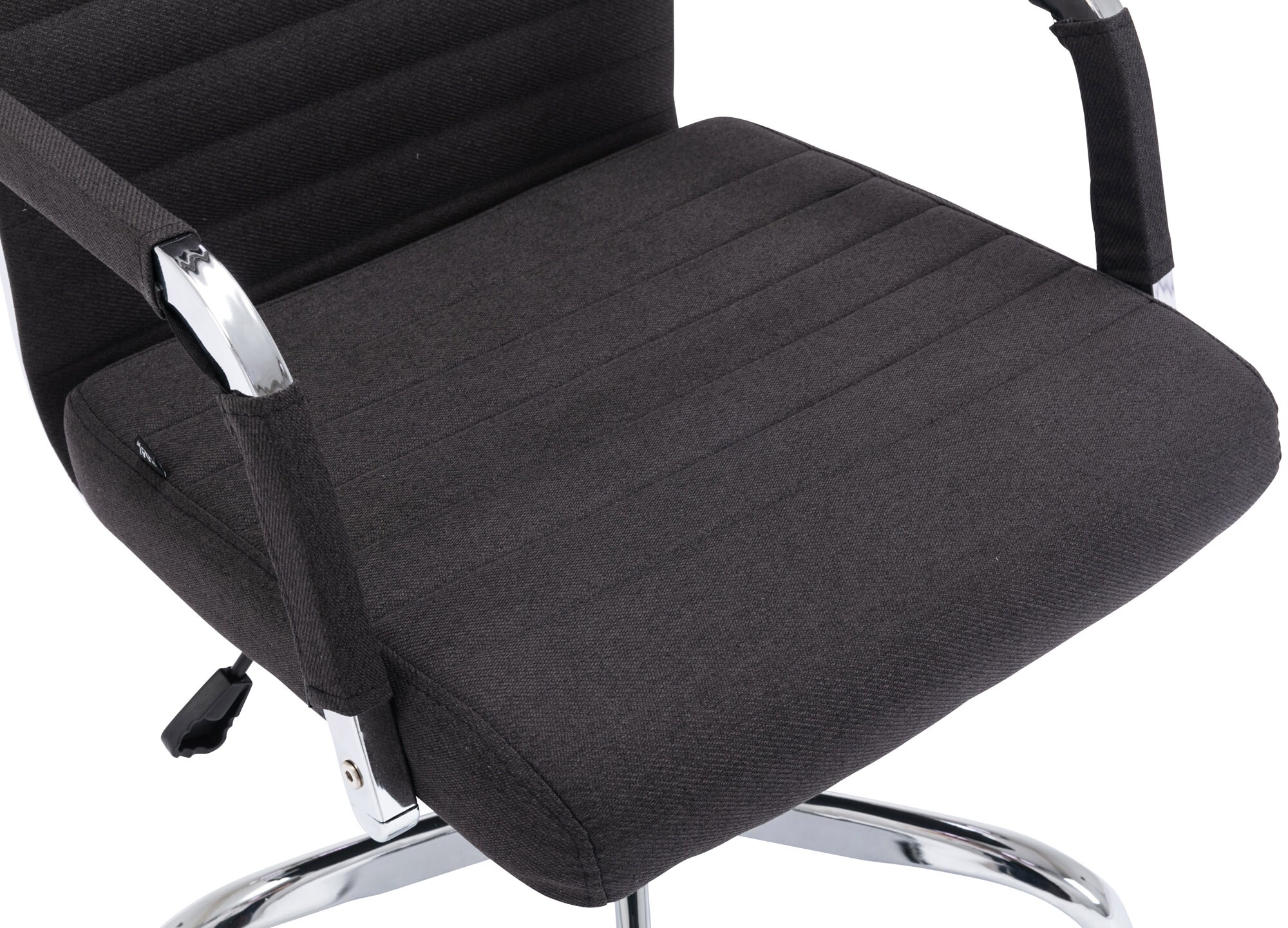 CLP Ergonomischer Bürostuhl Amadora I Höhenverstellbar, 360 Grad Drehstuhl I Kunstleder Oder StoffBezug I Langlebig, 120 kg Belastbar