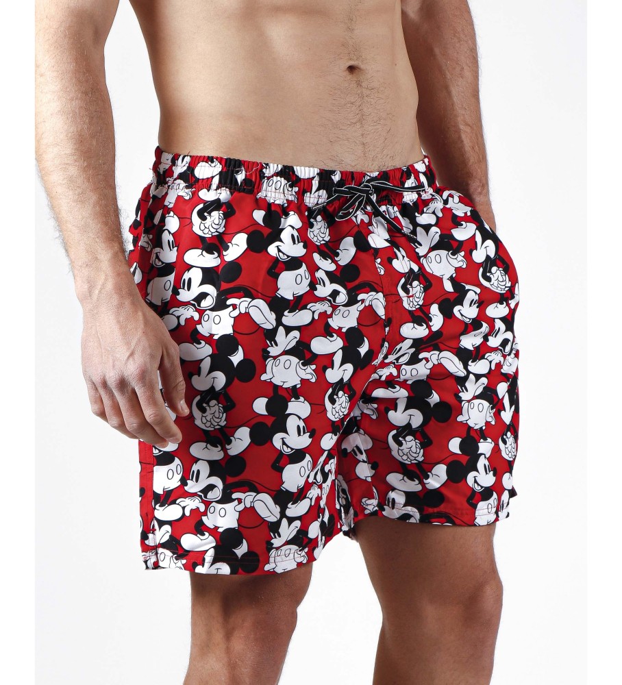 Disney Oh Mickey maiô vermelho