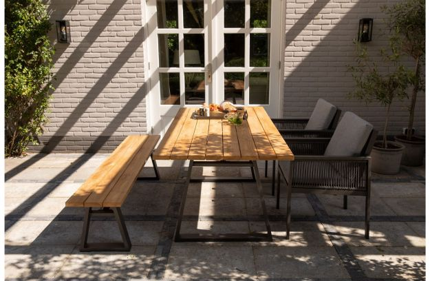 Exotan tuintafel Sydney Tuintafel Sydney teak naturel