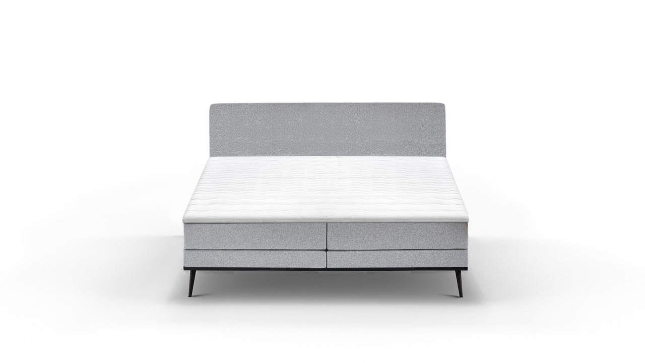 Boxspring Viggo oakland lichtgrijs