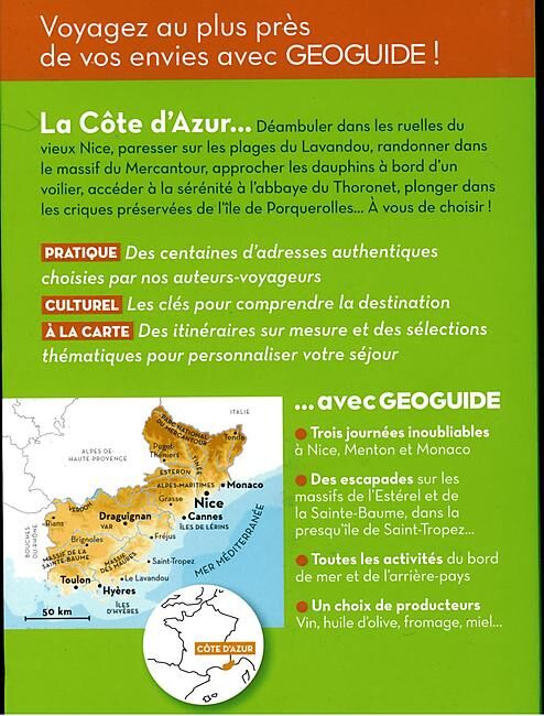 GALLIMARD - GEOGUIDE COTE D'AZUR