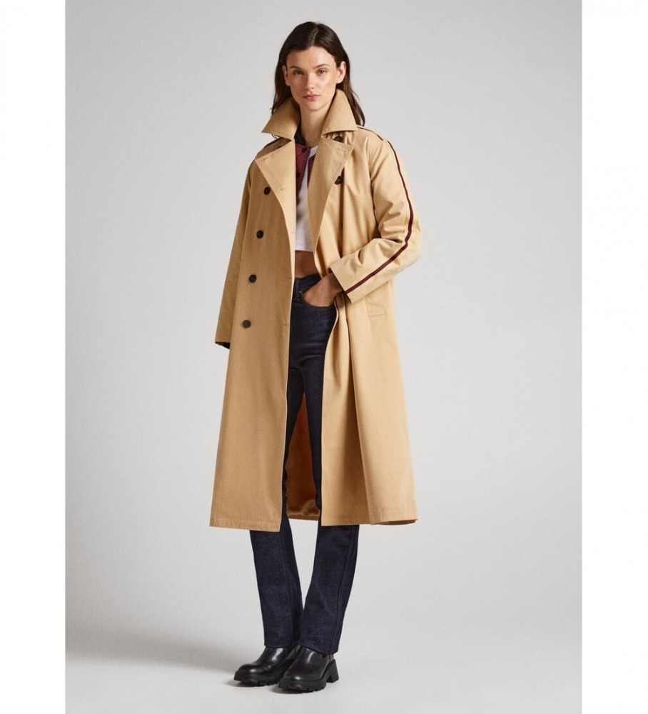 Trench coat Marla bege da Pepe Jeans