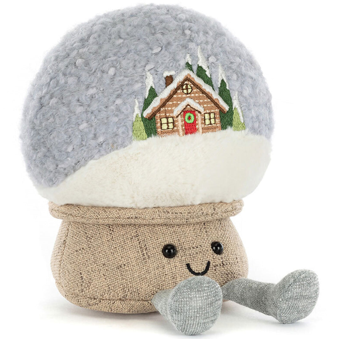jellycat amuseables knuffelsneeuwbol - 20 cm