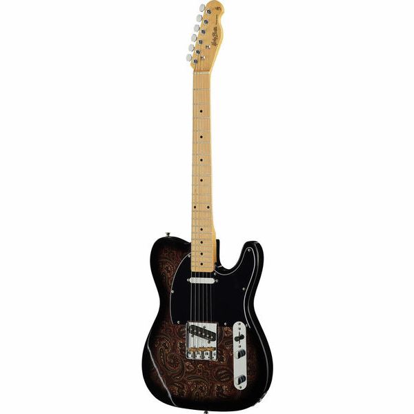 Harley Benton TE-70 Black Paisley