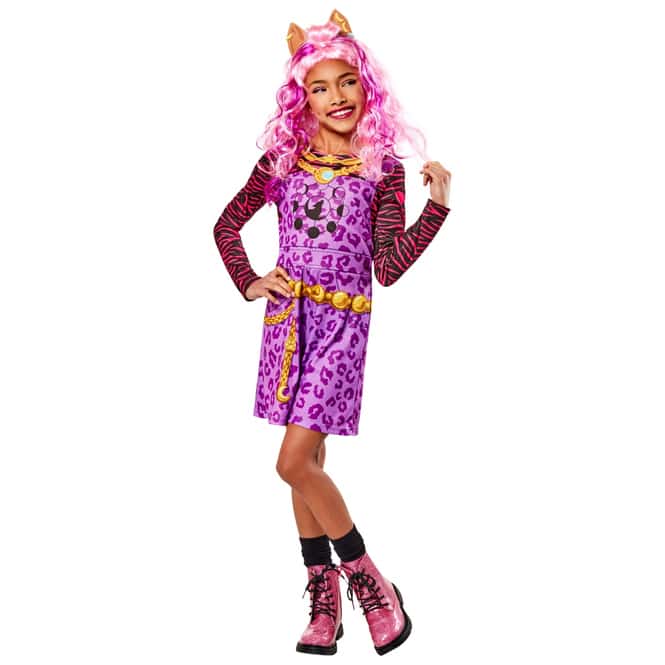 Monster High - Kostüm Clawdeen für Kinder - in verschiedenen Größen