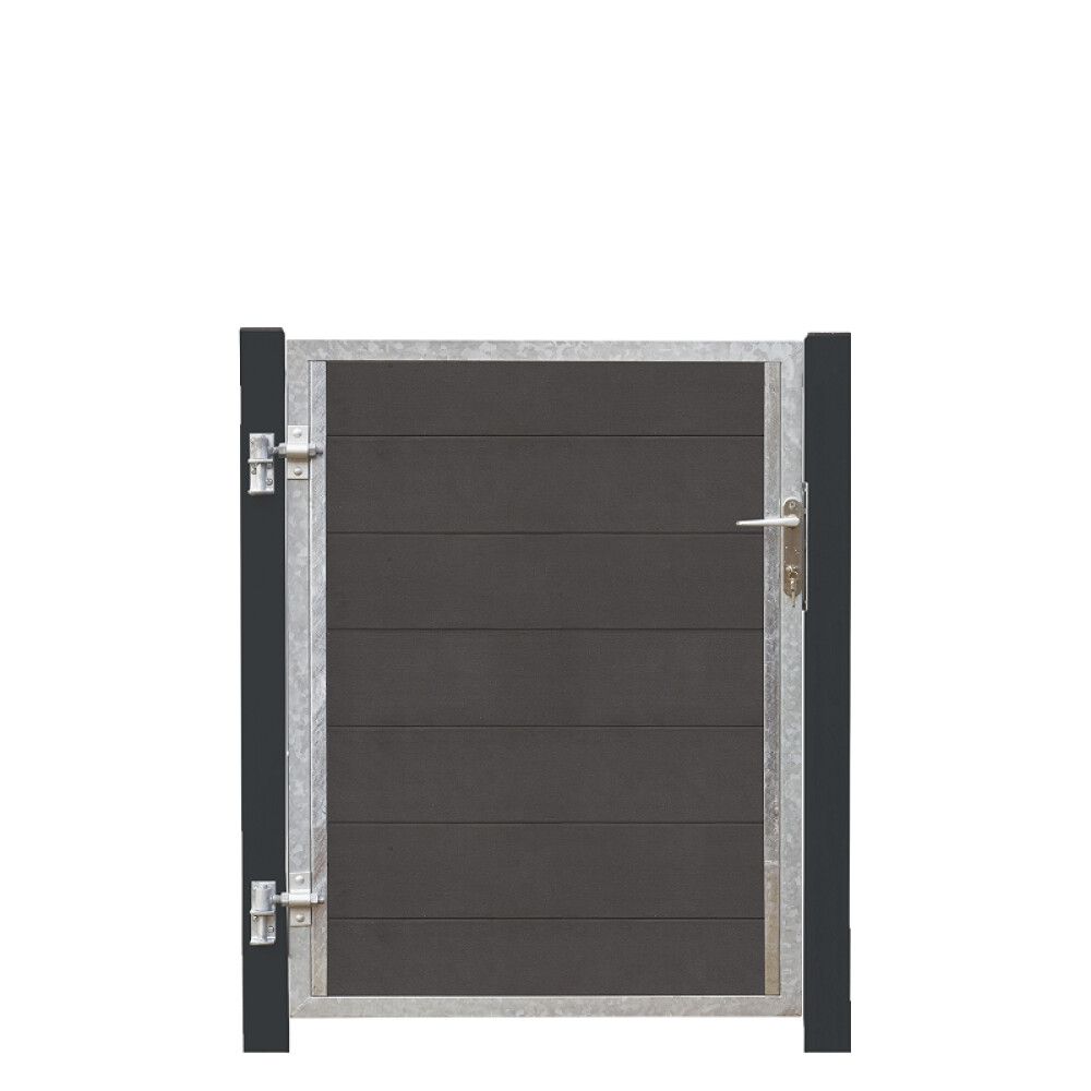 PORT PLUS FUTURA KOMPOSITT VENSTRE 99X127CM ANTRASITT
