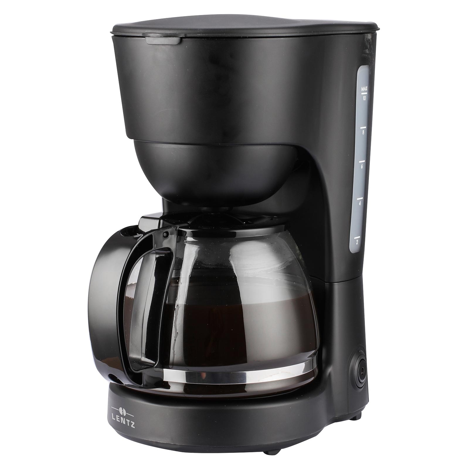 LENTZ Kaffeemaschine - schwarz - 1,25 Liter