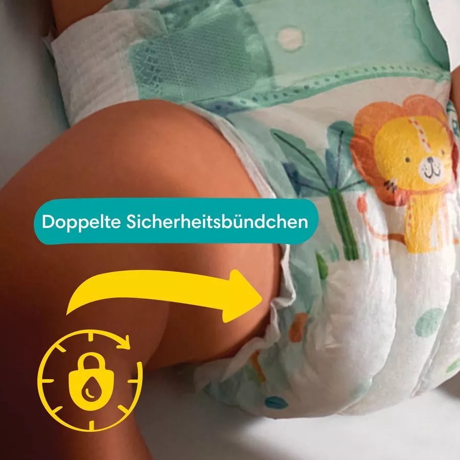 Pampers Baby-Dry Windeln, Gr. 6, 13-18 kg, Monatsbox (1 x 148 Windeln)