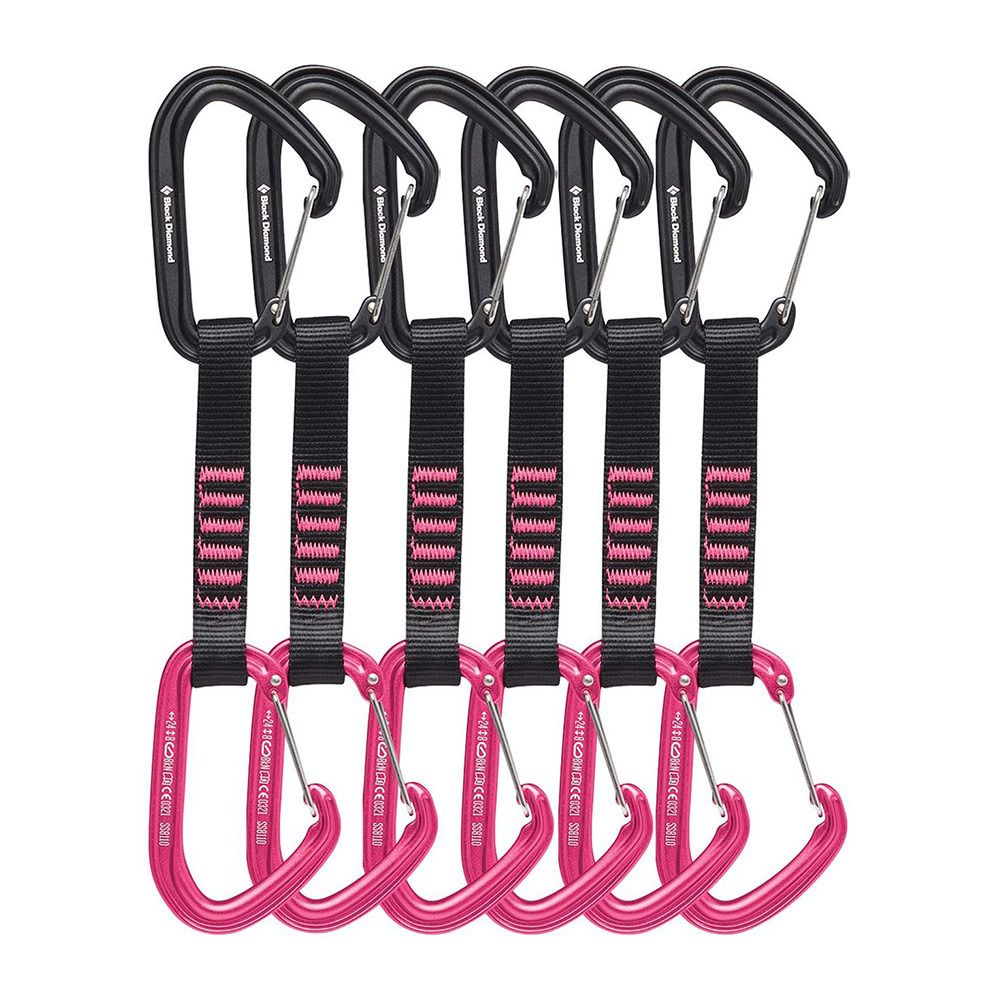 Black Diamond HOTFORGE HYBRID QUICKPACK - Dégaine 12 cm x6 ultra pink