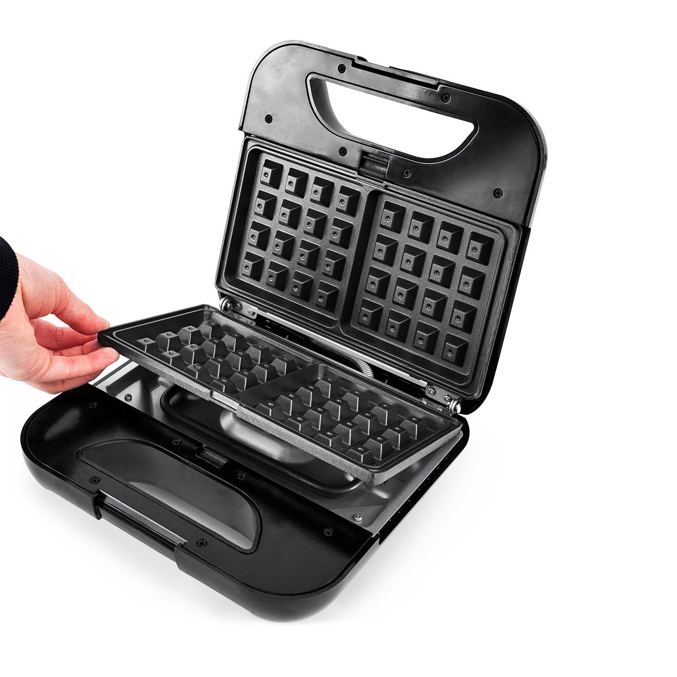 Kitchencook Gauffrier multifoncton noir