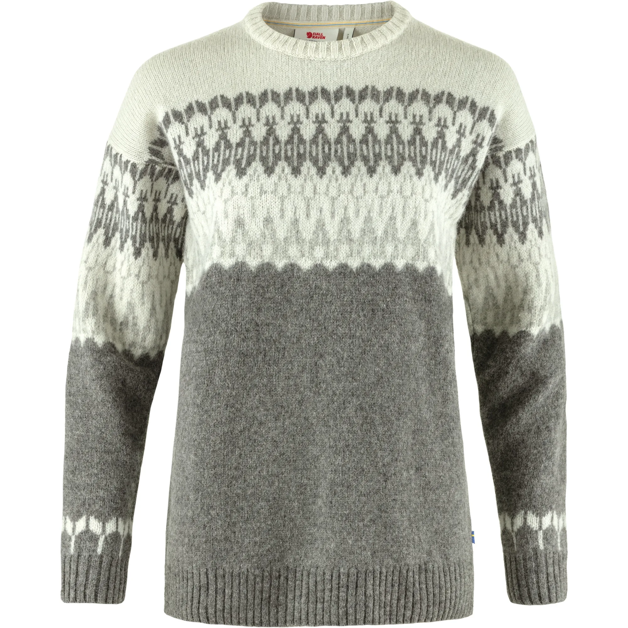 Fjällräven Övik Path Knit W Grey-Chalk White