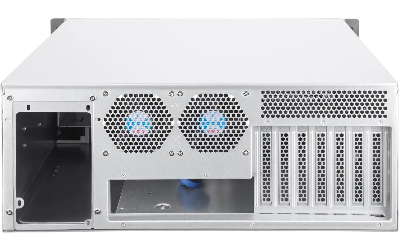 Gehäuse RM41-506<br>Rackmount-Gehäuse mit zwei vorinstallierten 80-mm-PWM-Lüftern