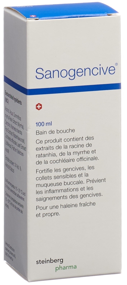 SANOGENCIVE Mundwasser liq Fl 100 ml