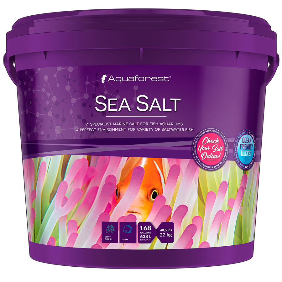 Sal marinho Aquaforest 22 kg