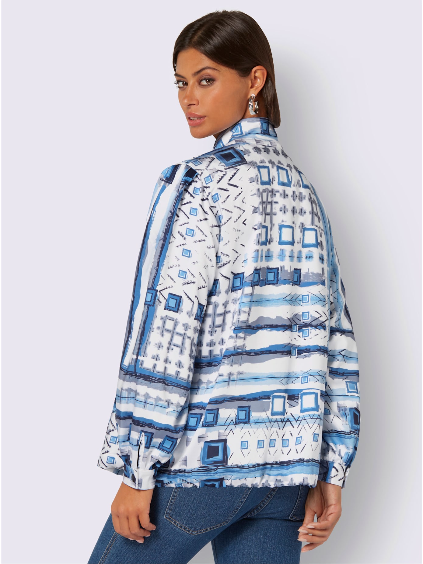 Veste coulisse à l'ourlet