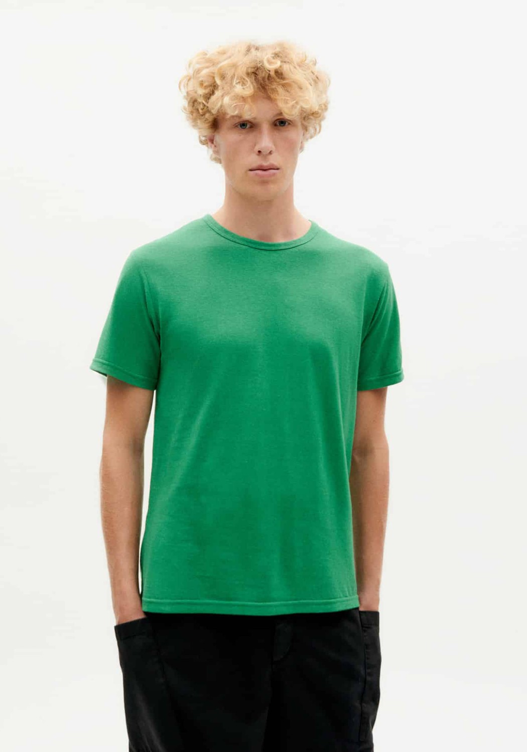 Thinking Mu T-Shirt Hemp Clover Green