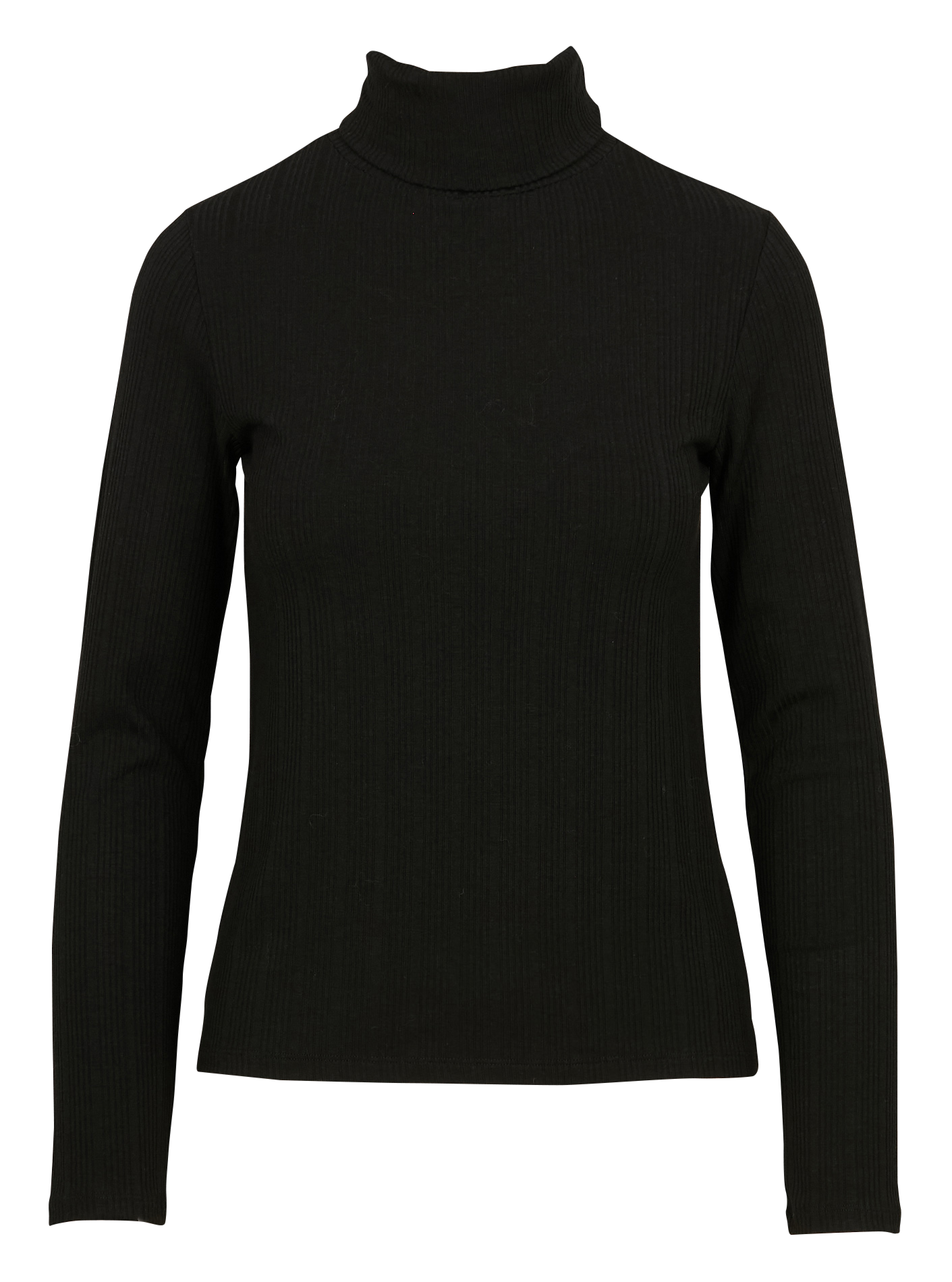 Sous-pull droit col roulé | Noir