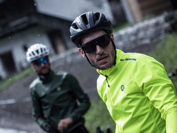 Rogelli Distance Regnjakke, Fluor