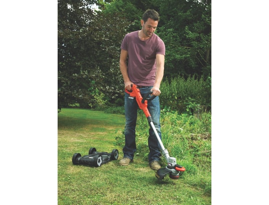 BLACK & DECKER - Coupe bordure sans fil STC1820CM 3 en 1 18 Volts