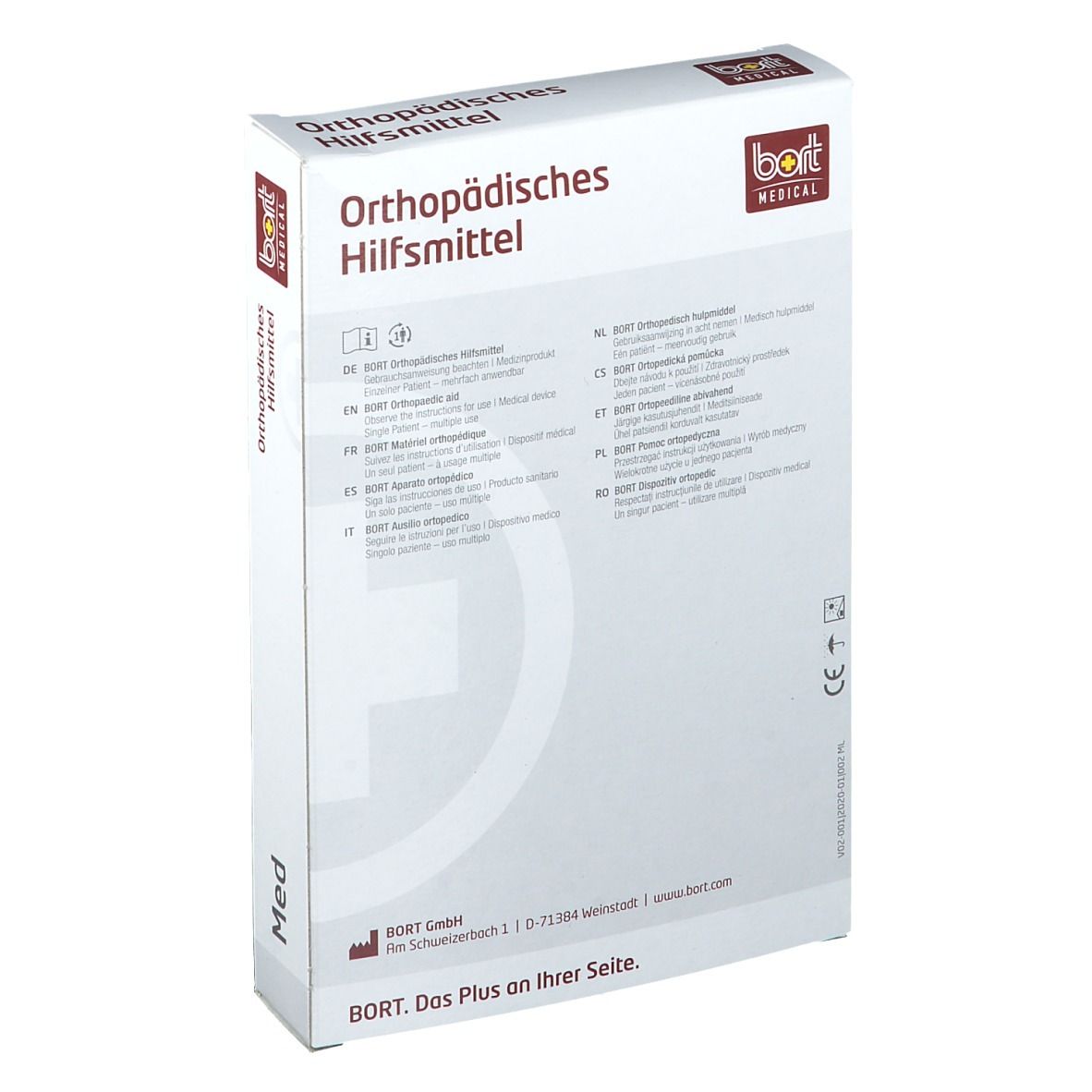 BORT KubiTal® Ellenbogen-Polster-Bandage Gr. M haut