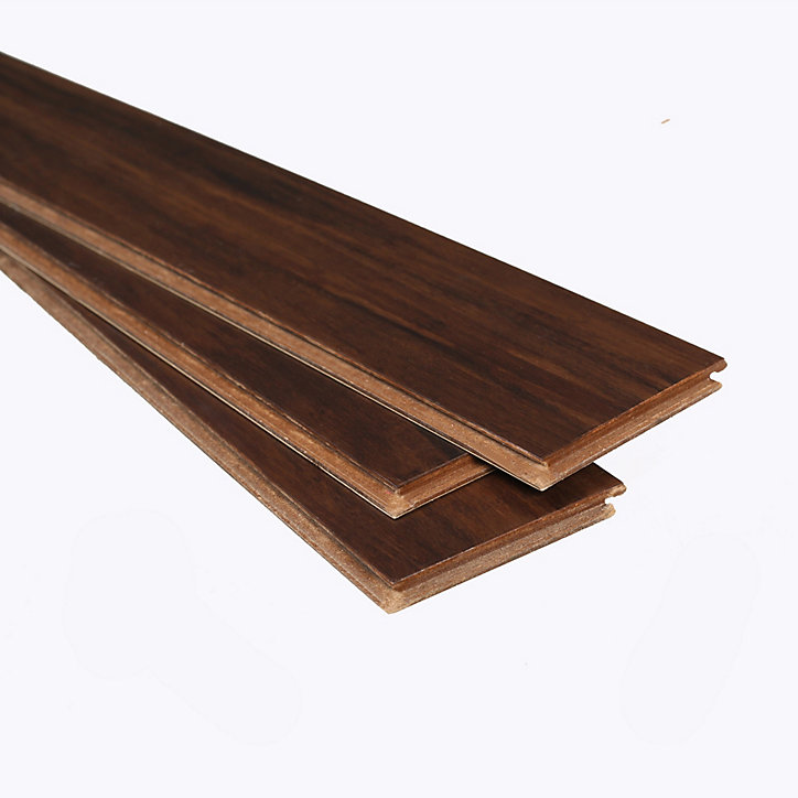 Revêtement de sol clipsable Chaiya 2 M en bambou verni