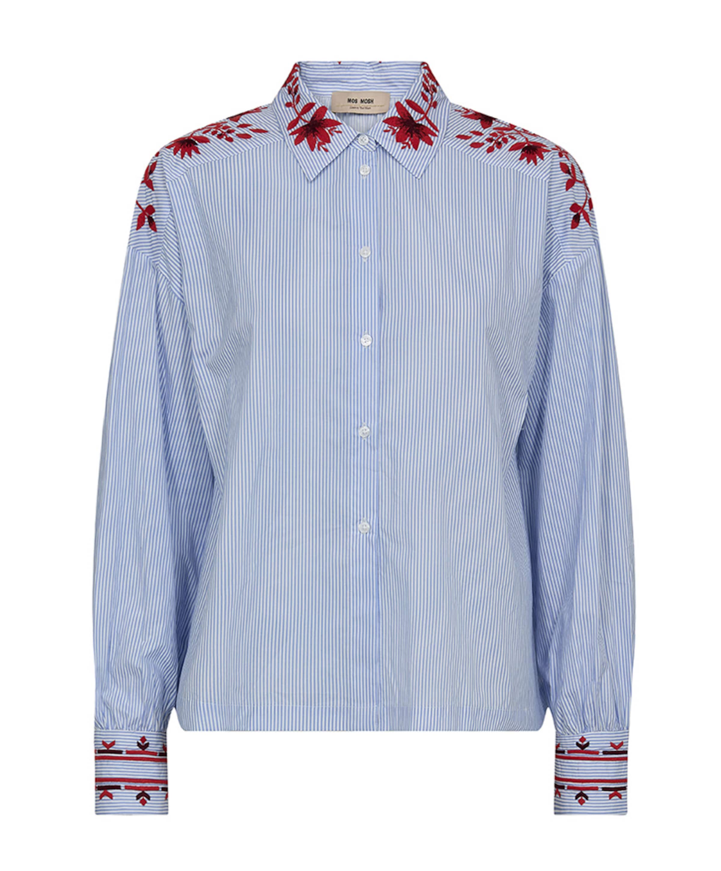 Mos Mosh Dames blouse blauw