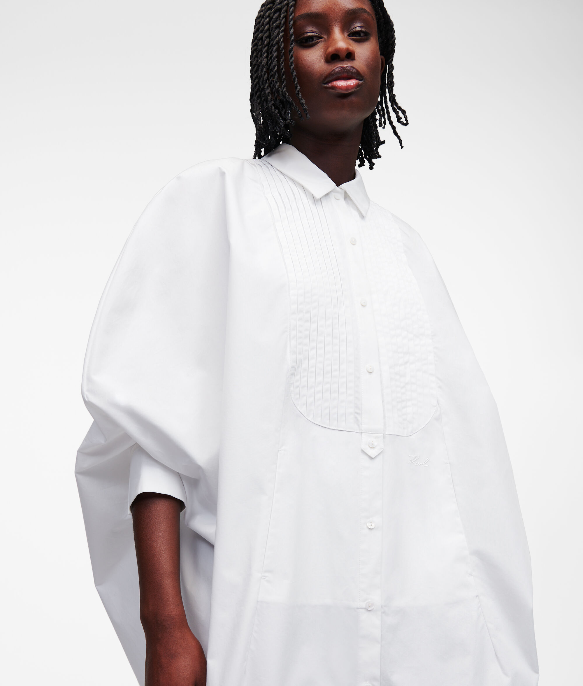 CHEMISE TUNIQUE EFFET BOULE SÉLECTIONNÉE PAR HUN KIM