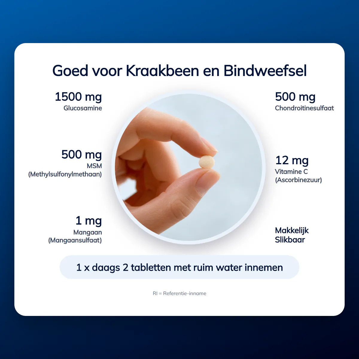 Glucosamine Chondroïtine MSM 100 tabletten