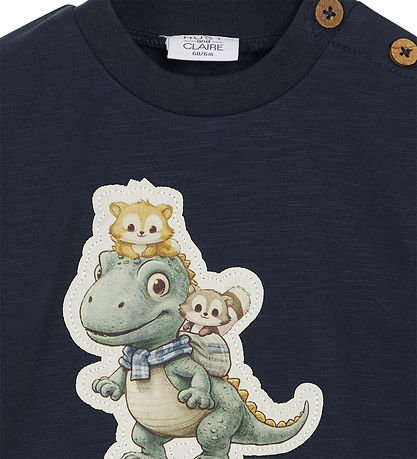 Hust and Claire Sweatshirt - Sofus - Navy m. Dyr