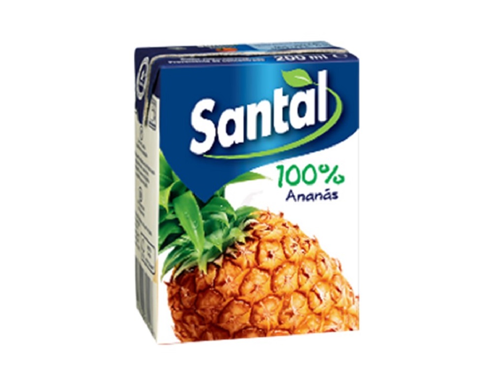 SUMO SANTAL 100 % ANANÁS 200ML