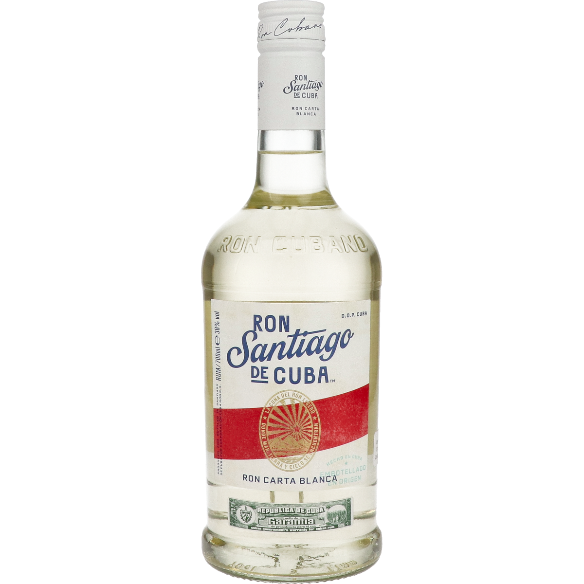 Santiago de Cuba Carta Blanca 70 cl