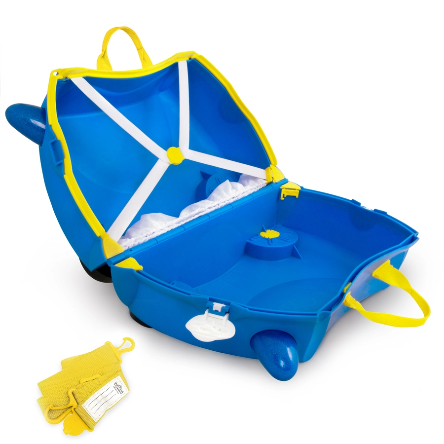 trunki Kinderkoffer - Polizeiauto Percy