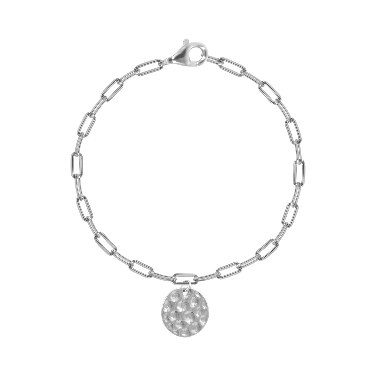 Bracelet en argent 925 rhodié