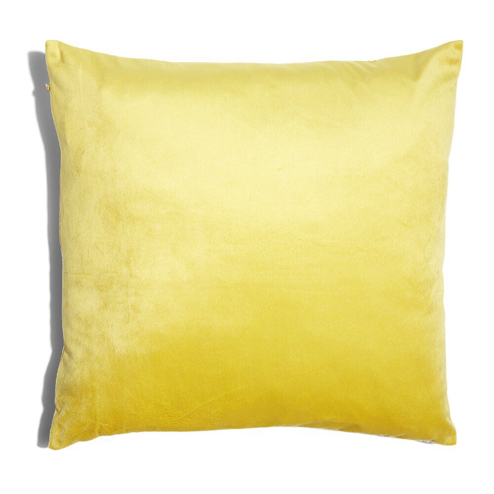 Housse de coussin velours rouge 45x45cm