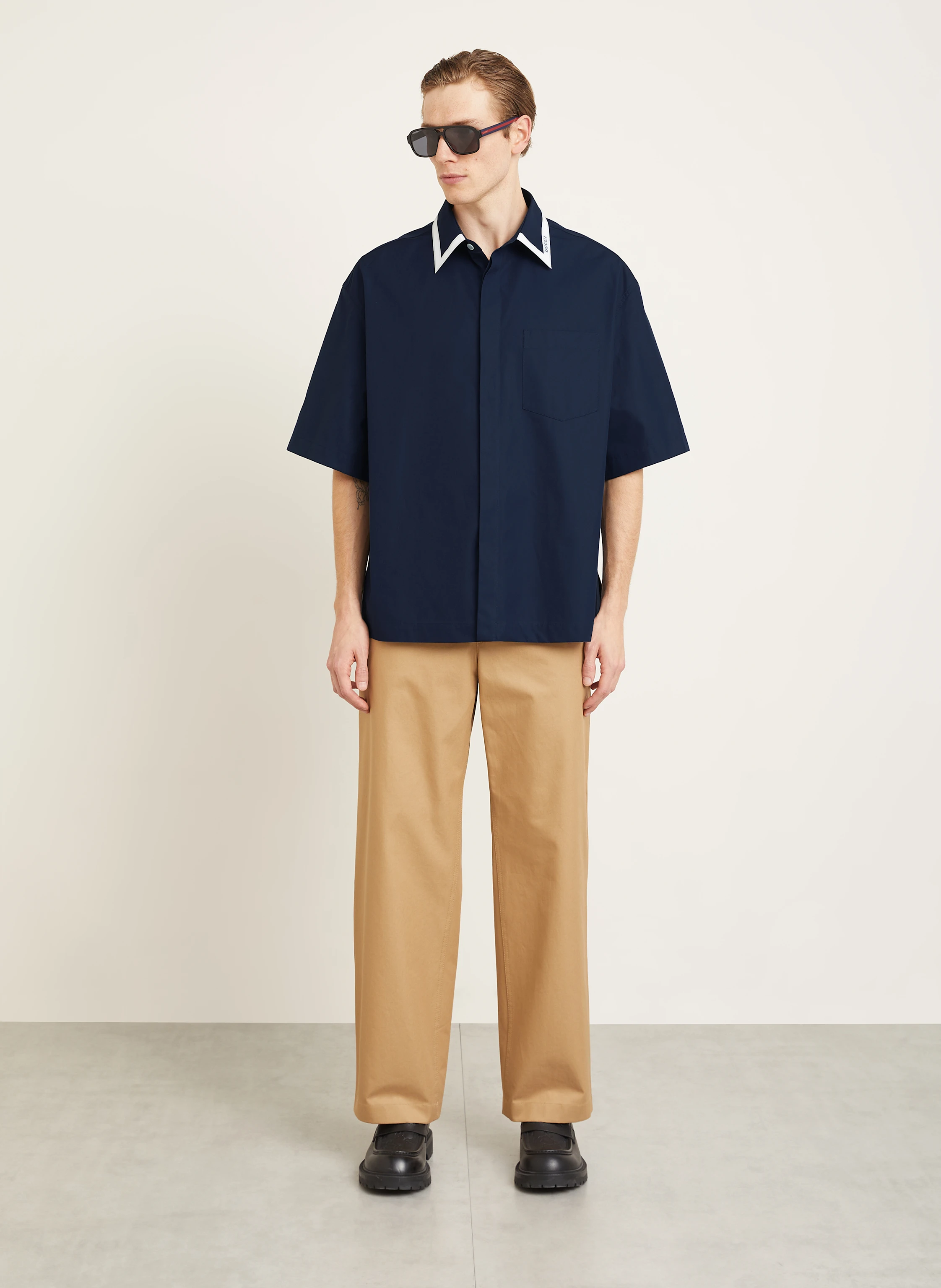 GUCCI Kurzarm-Hemd Comfort Fit
