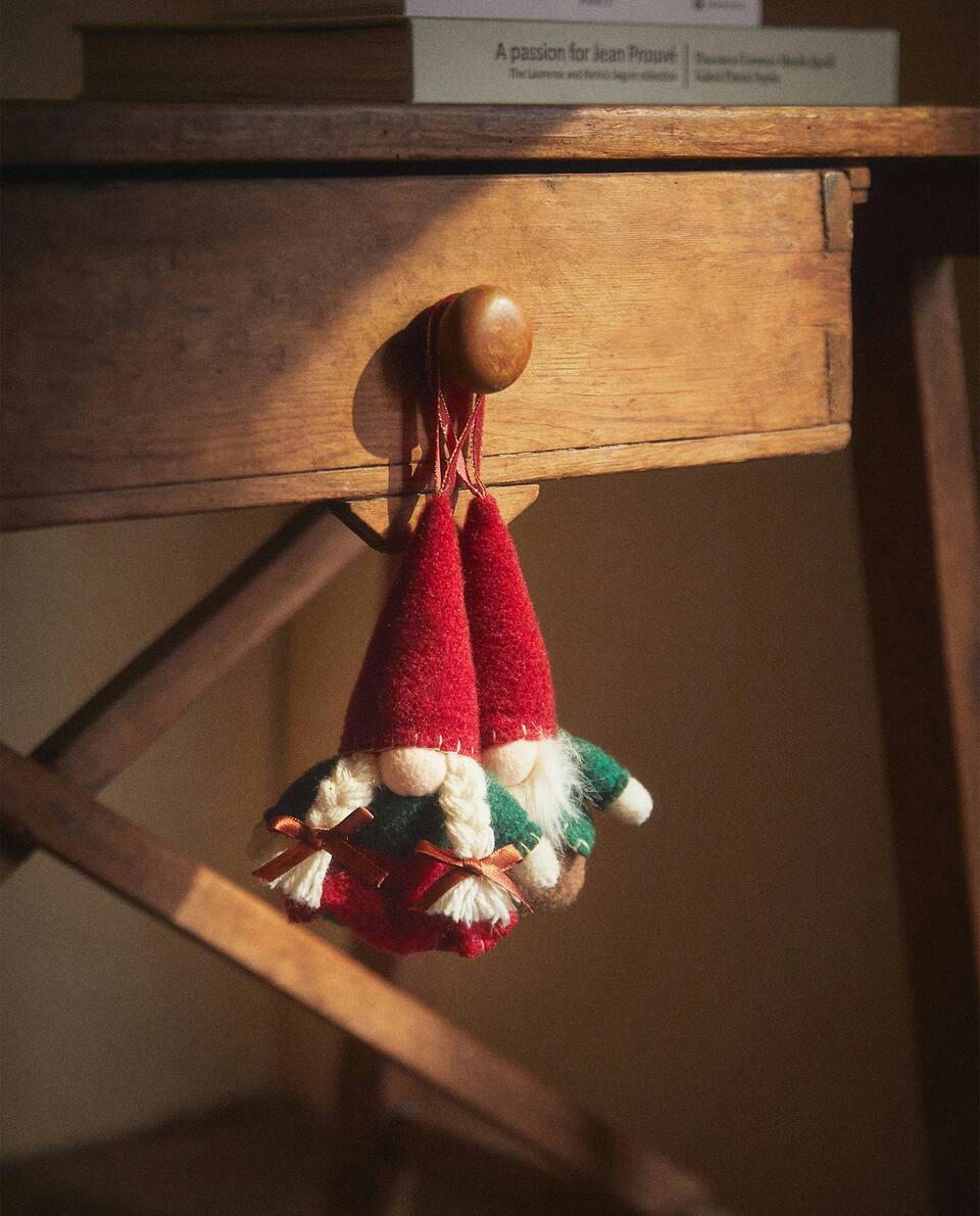 DECORAÇÃO DE ÁRVORE DE NATAL DE GNOMO